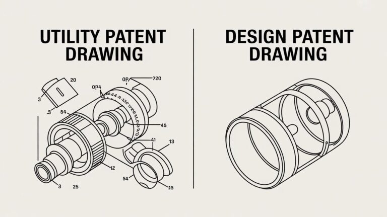 Utility vs Design Patent Drawings: A Technical Comparison Every Inventor Should Know